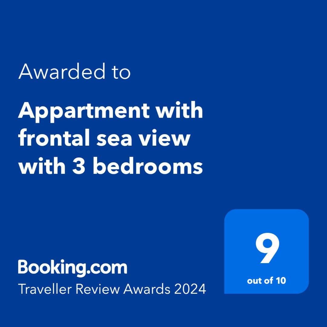 Appartment With Frontal Sea View With 3 Bedrooms Коксейде Екстериор снимка